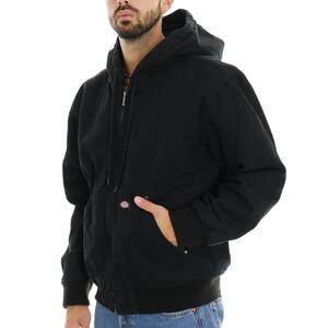 GIUBBOTTO HILHAM HOODED NERO